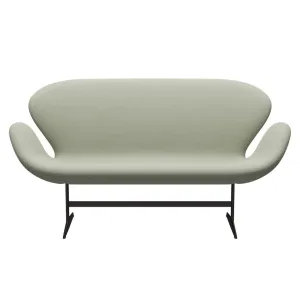 Fritz Hansen Swan™ Sofa 2 Seater, Brown Bronze/Steelcut Turquoise Light
