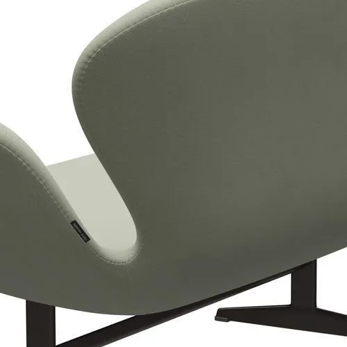 Fritz Hansen Swan™ Sofa 2 Seater, Brown Bronze/Steelcut Turquoise Light