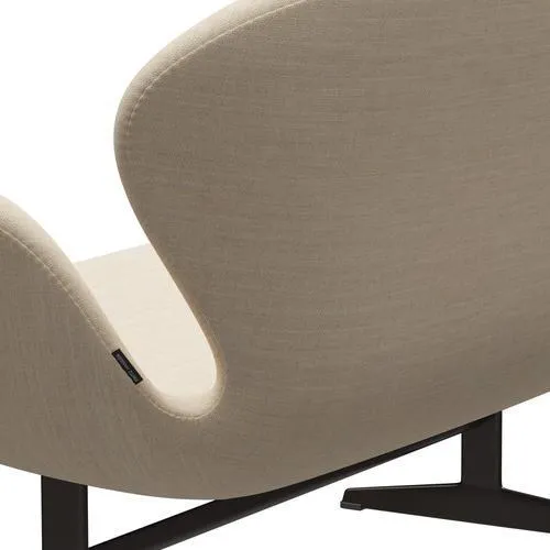 Fritz Hansen Swan™ Sofa 2 Seater, Brown Bronze/Sunniva Sand