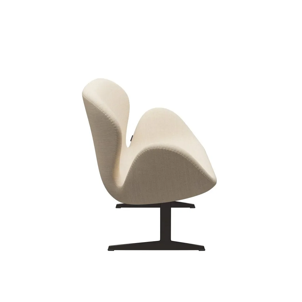 Fritz Hansen Swan™ Sofa 2 Seater, Brown Bronze/Sunniva Sand