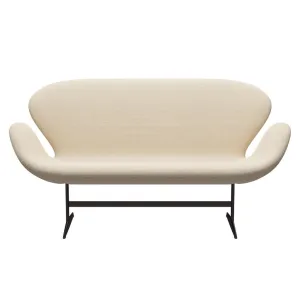 Fritz Hansen Swan™ Sofa 2 Seater, Brown Bronze/Sunniva Sand