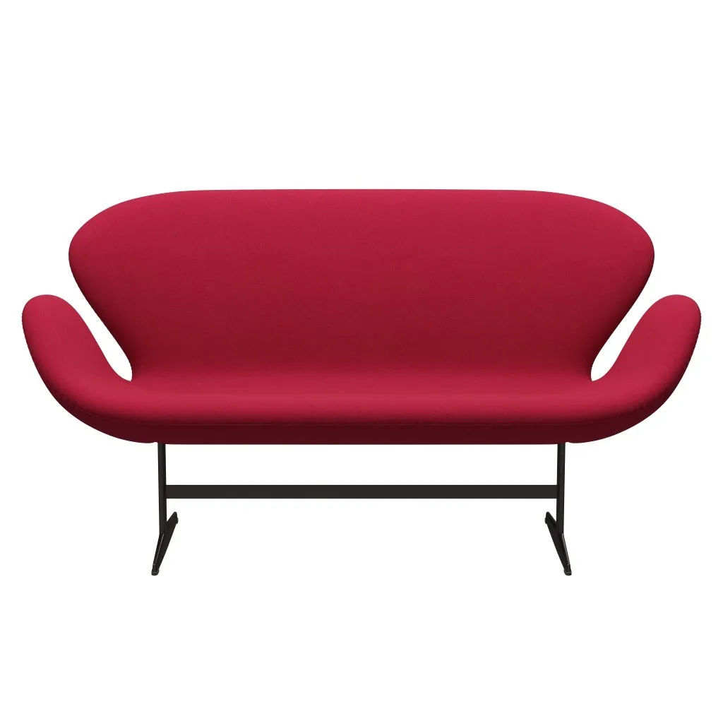 Fritz Hansen Swan™ Sofa 2 Seater, Brown Bronze/Tonus Cherry