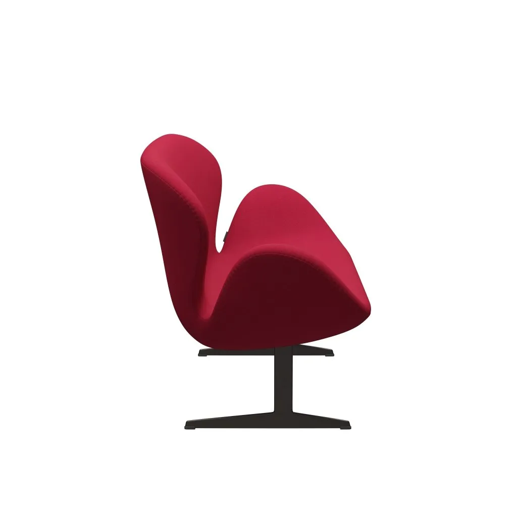 Fritz Hansen Swan™ Sofa 2 Seater, Brown Bronze/Tonus Cherry