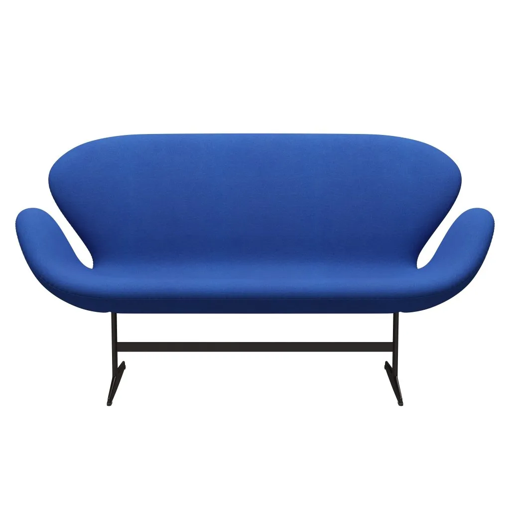 Fritz Hansen Swan™ Sofa 2 Seater, Brown Bronze/Tonus Lavender Blue