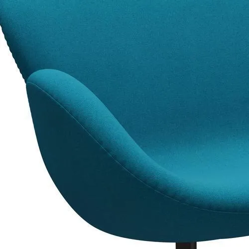Fritz Hansen Swan™ Sofa 2 Seater, Brown Bronze/Tonus Turquoise