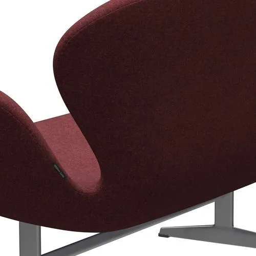 Fritz Hansen Swan™ Sofa 2 Seater, Silver Grey/Divina Md Heather