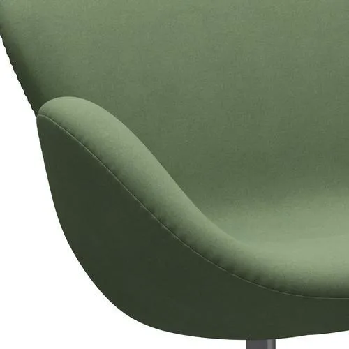 Fritz Hansen Swan™ Sofa 2 Seater, Silver Grey/Divina Olive Green