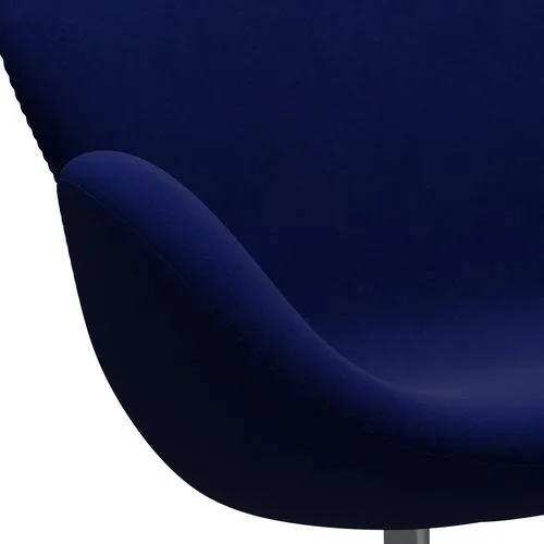 Fritz Hansen Swan™ Sofa 2 Seater, Silver Grey/Divina Royal Blue