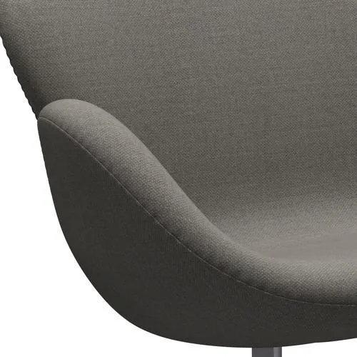 Fritz Hansen Swan™ Sofa 2 Seater, Silver Grey/Fiord Grey/Stone