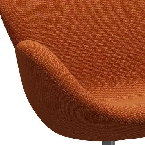 Fritz Hansen Swan™ Sofa 2 Seater, Silver Grey/Hallingdal Red/Curry