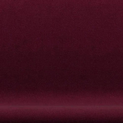 Fritz Hansen Swan™ Sofa 2 Seater, Silver Grey/Hallingdal Wine Red/Violet