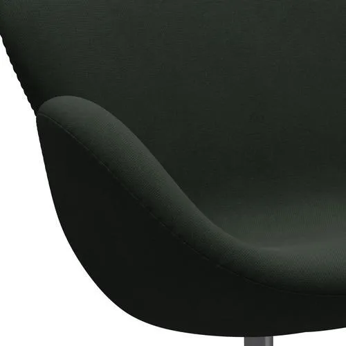 Fritz Hansen Swan™ Sofa 2 Seater, Silver Grey/Steelcut Dark Army Green