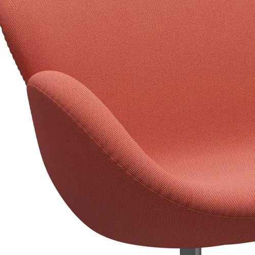 Fritz Hansen Swan™ Sofa 2 Seater, Silver Grey/Steelcut Trio Pink/Orange