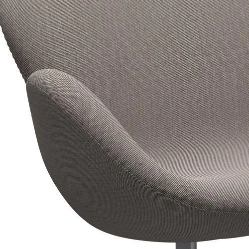 Fritz Hansen Swan™ Sofa 2 Seater, Silver Grey/Steelcut Trio Pink/White/Black