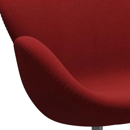 Fritz Hansen Swan™ Sofa 2 Seater, Silver Grey/Tonus Burnt Red