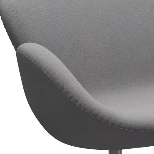 Fritz Hansen Swan™ Sofa 2 Seater, Silver Grey/Tonus Light Grey