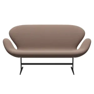 Fritz Hansen Swan™ Sofa 2 Seater, Warm Graphite/Capture Brown