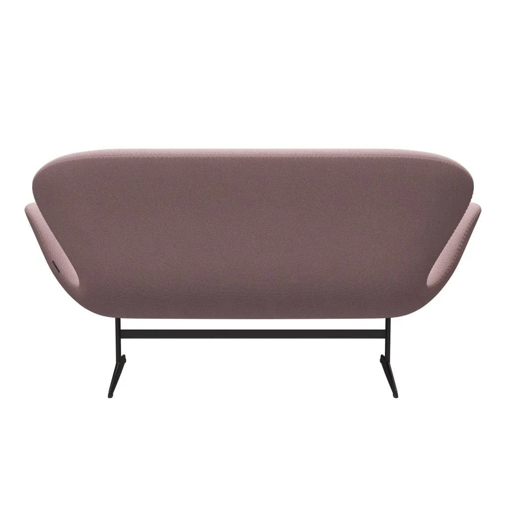 Fritz Hansen Swan™ Sofa 2 Seater, Warm Graphite/Capture Pink
