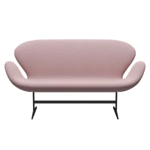 Fritz Hansen Swan™ Sofa 2 Seater, Warm Graphite/Capture Pink
