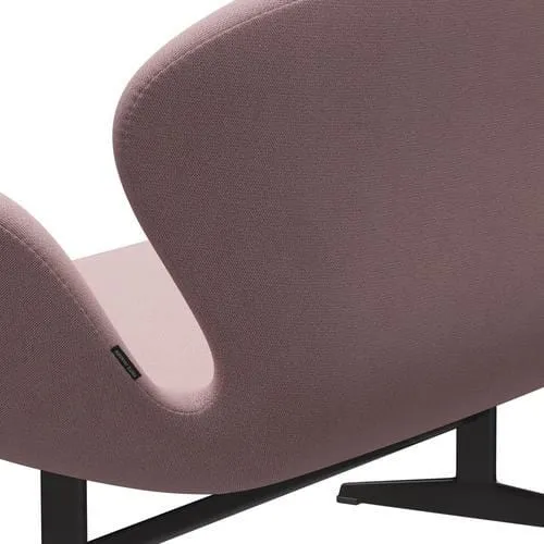 Fritz Hansen Swan™ Sofa 2 Seater, Warm Graphite/Capture Pink