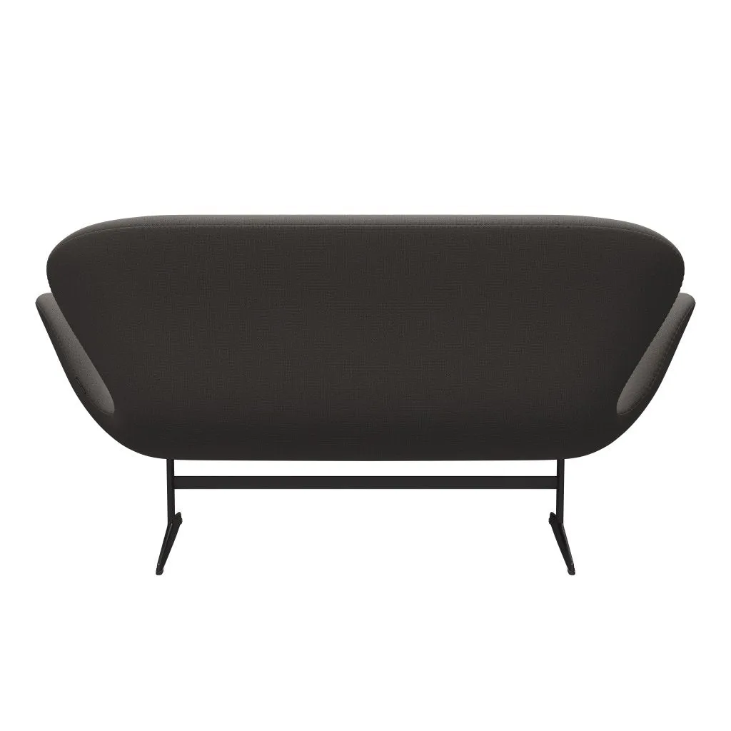 Fritz Hansen Swan™ Sofa 2 Seater, Warm Graphite/Capture Warm Dark Grey