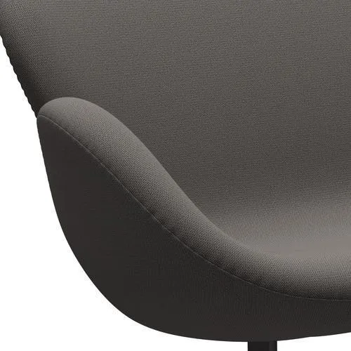 Fritz Hansen Swan™ Sofa 2 Seater, Warm Graphite/Capture Warm Dark Grey
