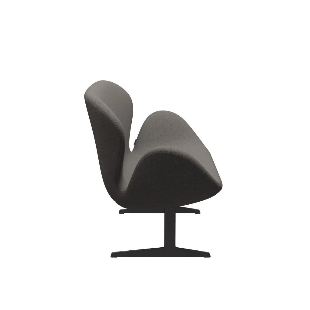 Fritz Hansen Swan™ Sofa 2 Seater, Warm Graphite/Capture Warm Dark Grey