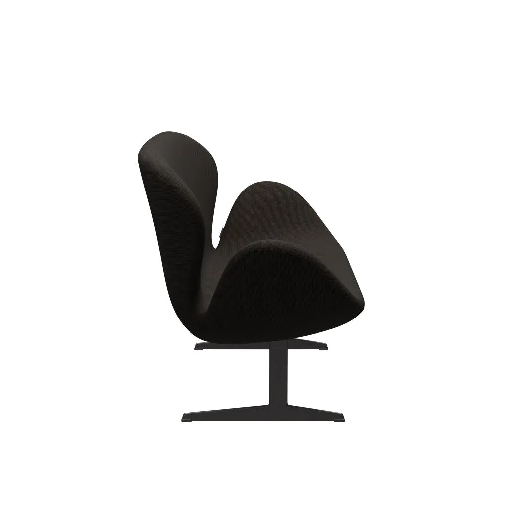 Fritz Hansen Swan™ Sofa 2 Seater, Warm Graphite/Diablo Chocolate Dark