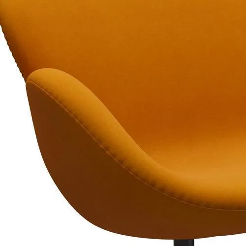 Fritz Hansen Swan™ Sofa 2 Seater, Warm Graphite/Divina Mustard