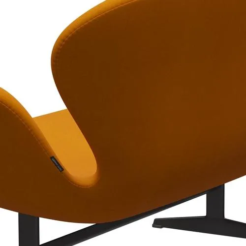 Fritz Hansen Swan™ Sofa 2 Seater, Warm Graphite/Divina Mustard