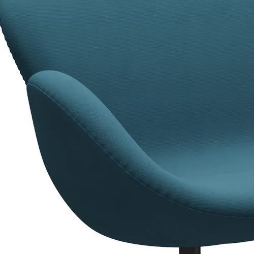 Fritz Hansen Swan™ Sofa 2 Seater, Warm Graphite/Fame Blue Green