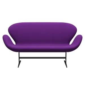 Fritz Hansen Swan™ Sofa 2 Seater, Warm Graphite/Fame Violet