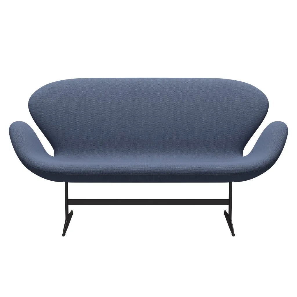 Fritz Hansen Swan™ Sofa 2 Seater, Warm Graphite/Fiord Lavender