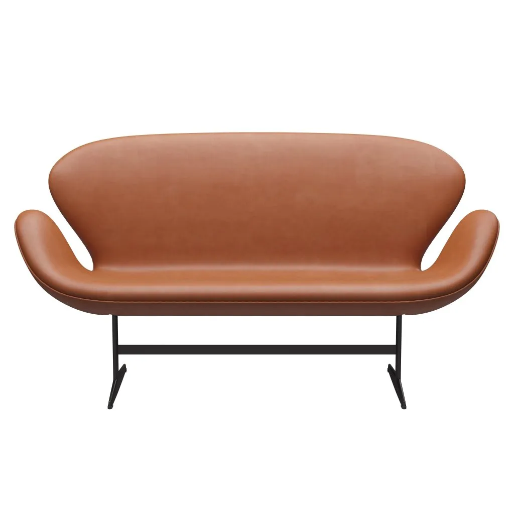 Fritz Hansen Swan™ Sofa 2 Seater, Warm Graphite/Grace Walnut