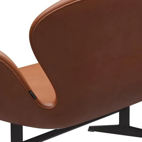 Fritz Hansen Swan™ Sofa 2 Seater, Warm Graphite/Grace Walnut