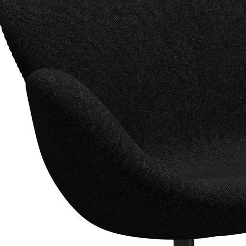 Fritz Hansen Swan™ Sofa 2 Seater, Warm Graphite/Hallingdal Charcoal