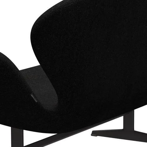 Fritz Hansen Swan™ Sofa 2 Seater, Warm Graphite/Hallingdal Charcoal