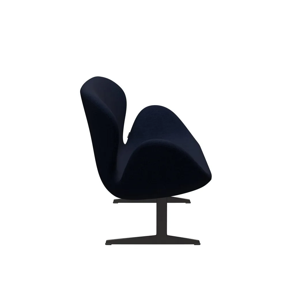 Fritz Hansen Swan™ Sofa 2 Seater, Warm Graphite/Hallingdal Royal Blue
