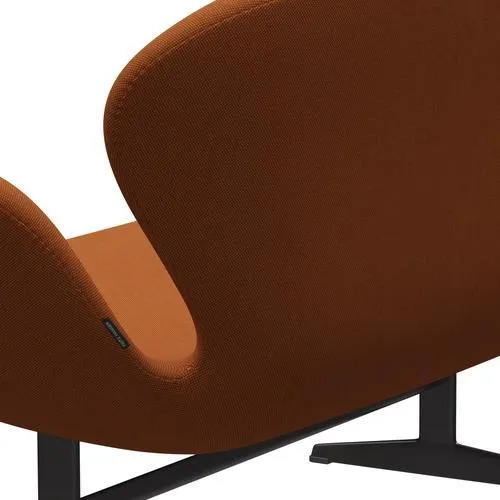 Fritz Hansen Swan™ Sofa 2 Seater, Warm Graphite/Steelcut Trio Burnt Orange