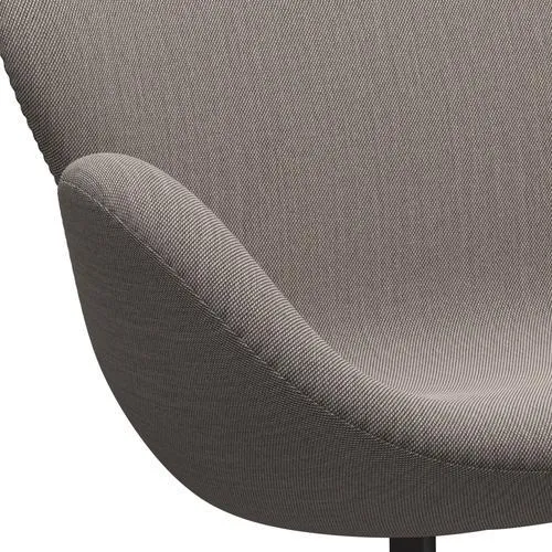 Fritz Hansen Swan™ Sofa 2 Seater, Warm Graphite/Steelcut Trio Pink/White/Black