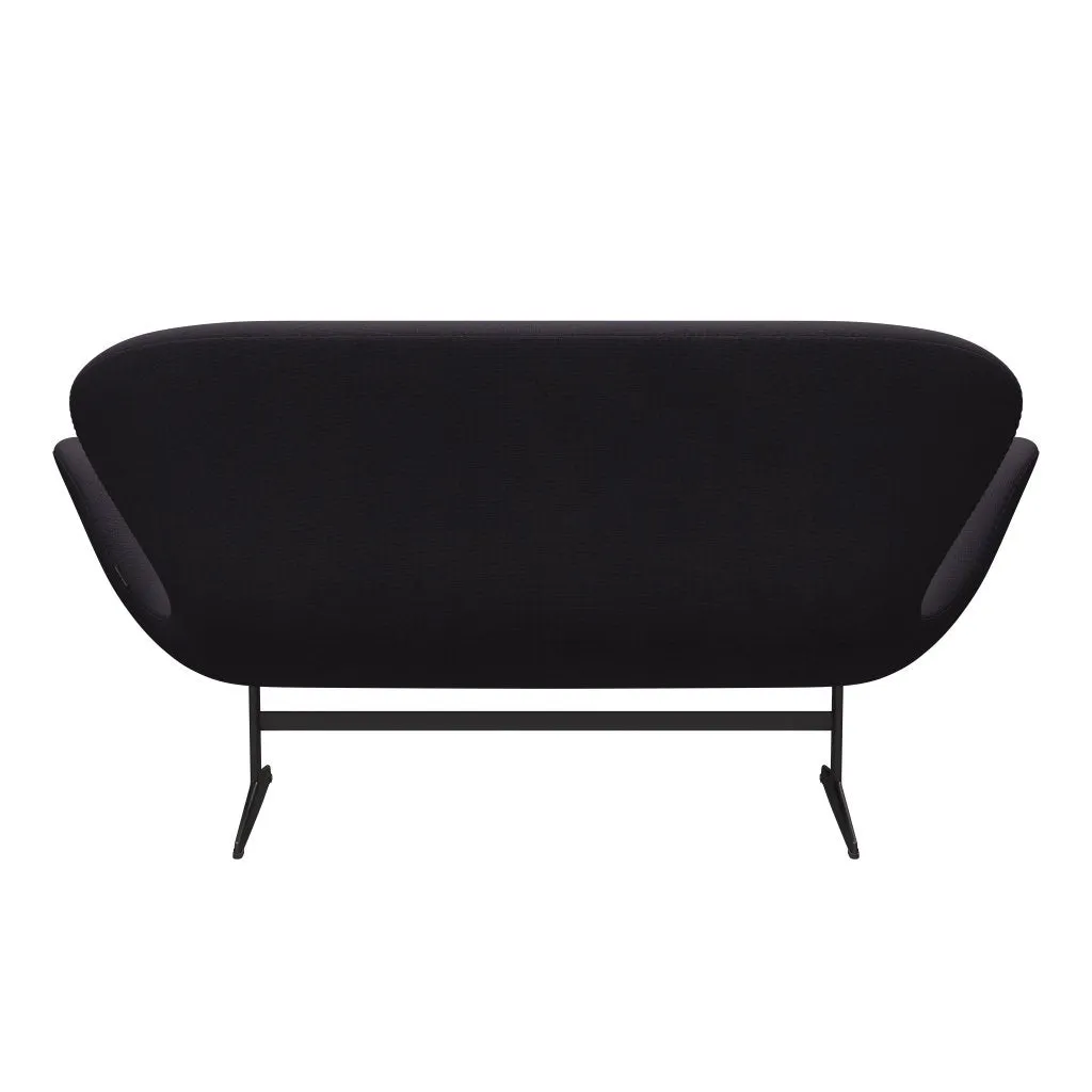 Fritz Hansen Swan™ Sofa 2 Seater, Warm Graphite/Steelcut Trio Warm Dark Blue