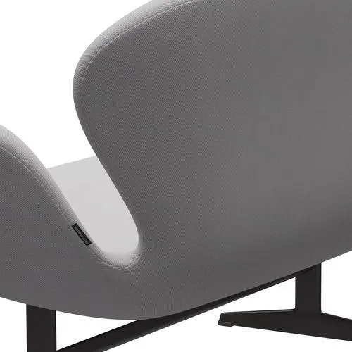 Fritz Hansen Swan™ Sofa 2 Seater, Warm Graphite/Steelcut Trio White & Light Grey