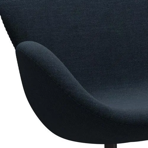 Fritz Hansen Swan™ Sofa 2 Seater, Warm Graphite/Sunniva Black/Navy