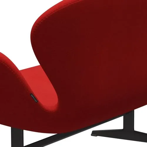 Fritz Hansen Swan™ Sofa 2 Seater, Warm Graphite/Tonus Orange/Red