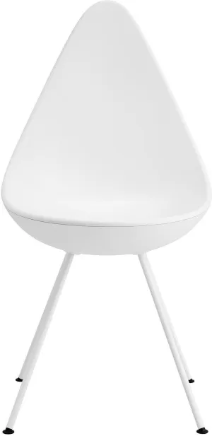 Fritz Hansen The Drop™ Chair Plastic Monochrome, White