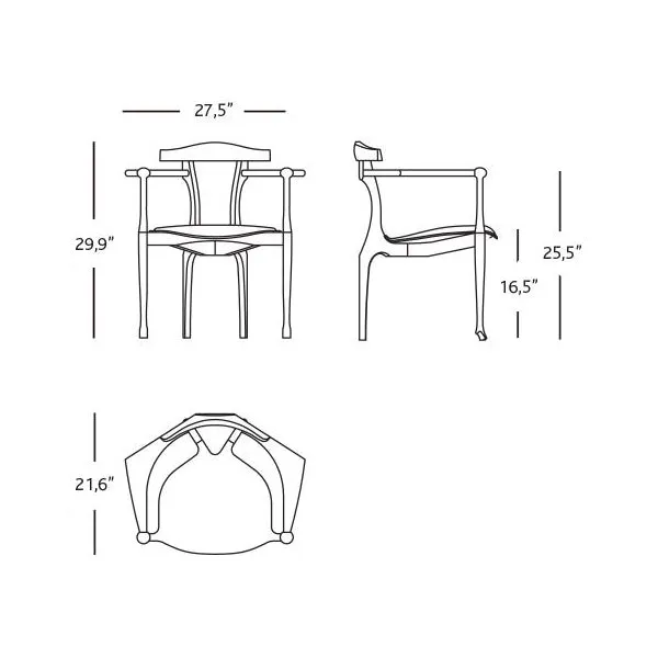 Gaulino Easy Lounge Armchair