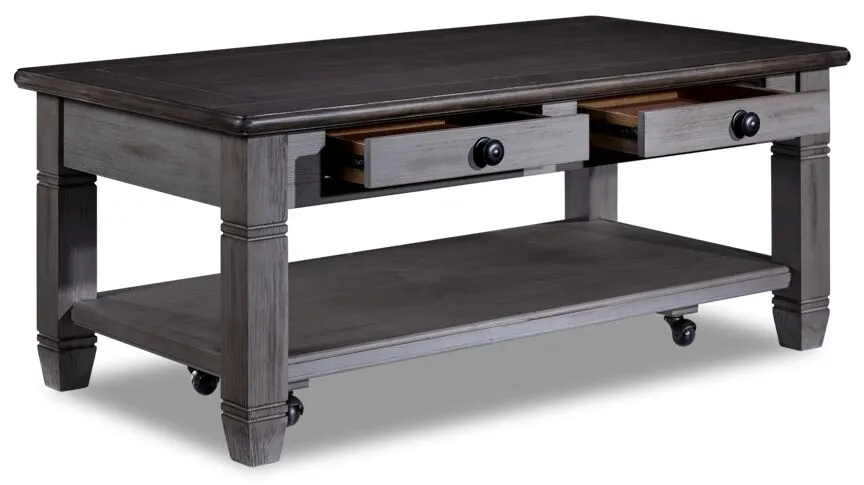 Harold Coffee Table - Antique Grey