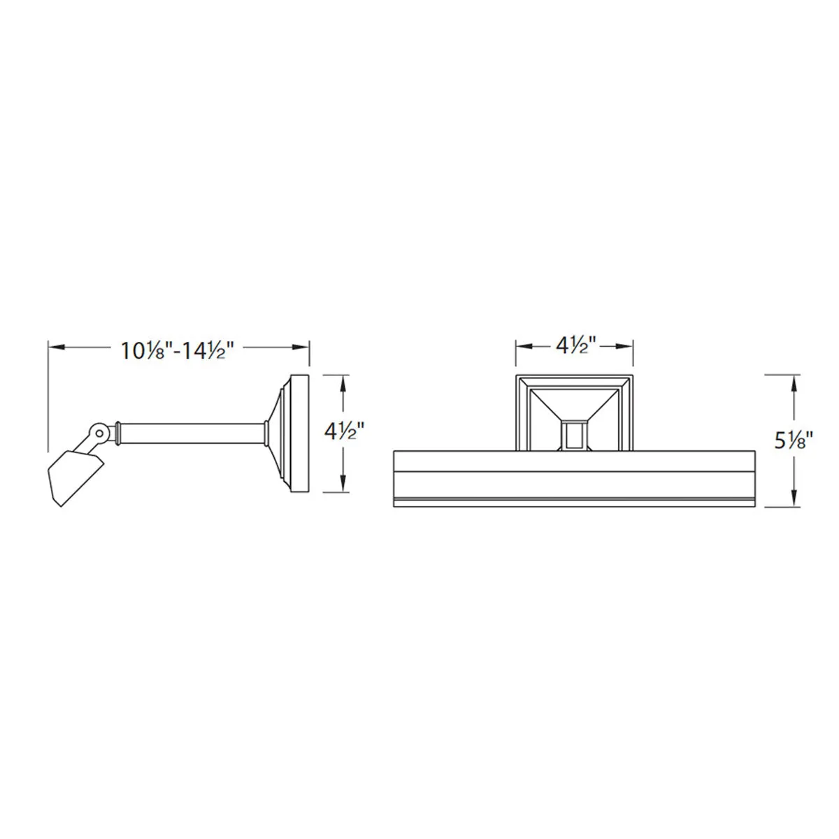 Hemmingway 10.1" LED Picture Light
