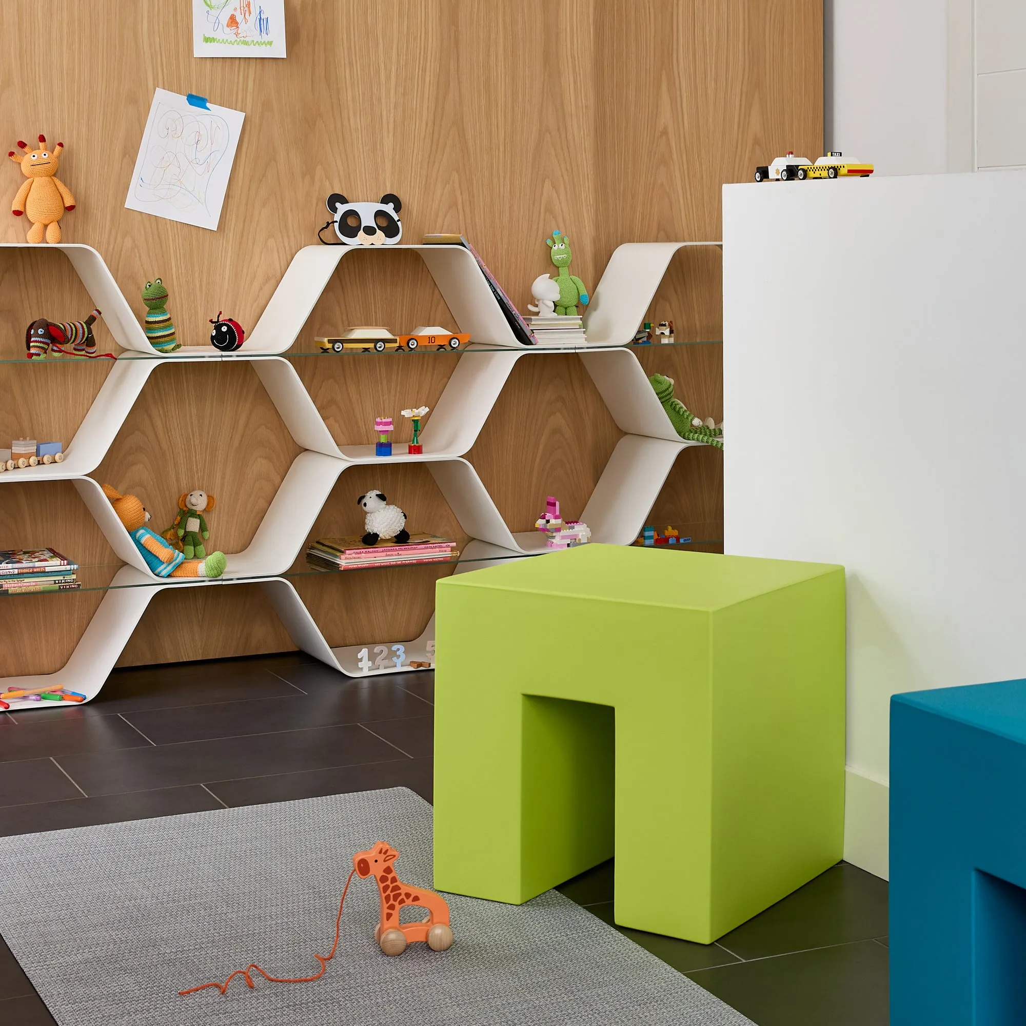 Honeycomb Modular Shelving