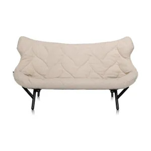 Kartell Foliage Sofa Trevira, Black/Beige